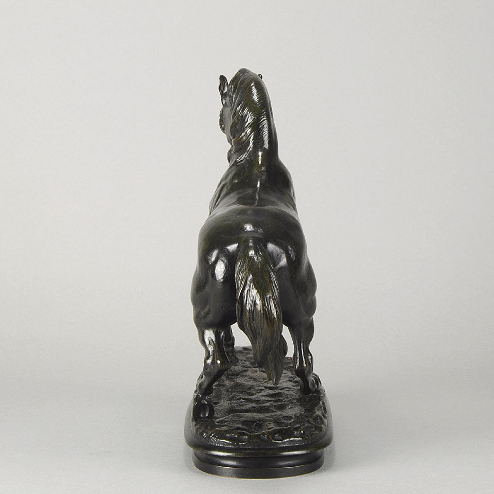 Antoine L Barye Cheval Turc Bronze 