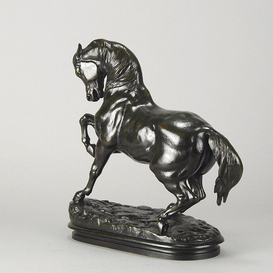 Antoine L Barye Cheval Turc Bronze 