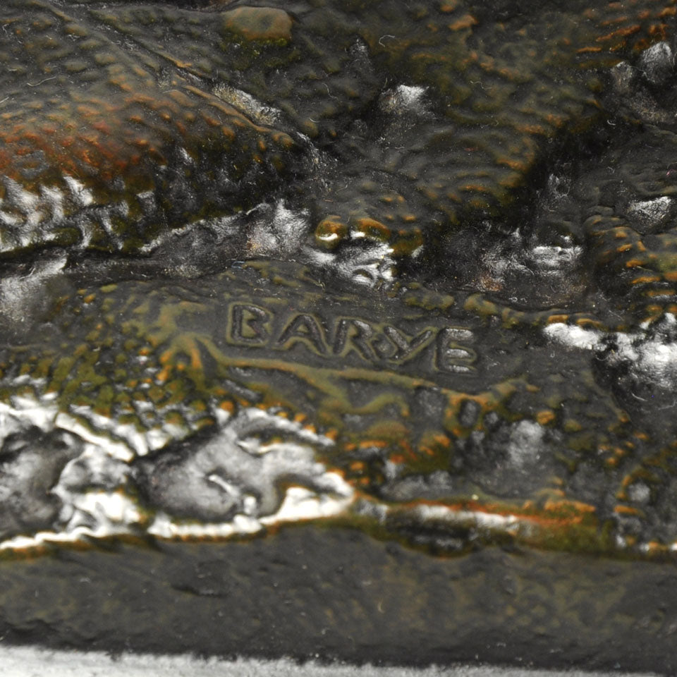 Antoine L Barye Cheval Turc Bronze 