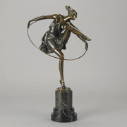 Bruno Zach Bronze Hoop Dancer Art Deco