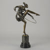 Bruno Zach Bronze Hoop Dancer Art Deco