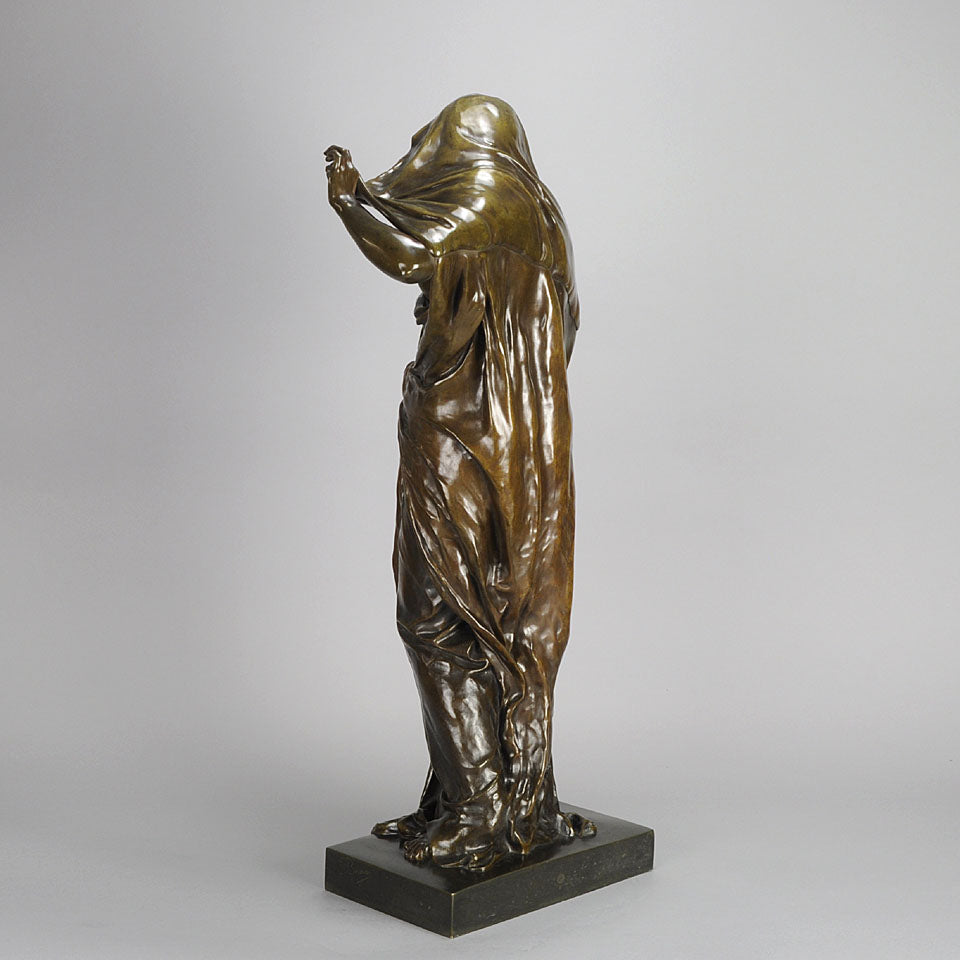 Louis Ernest Barrias - "Nature Unveiling Her Secrets To Science"  Hickmet Fine Arts