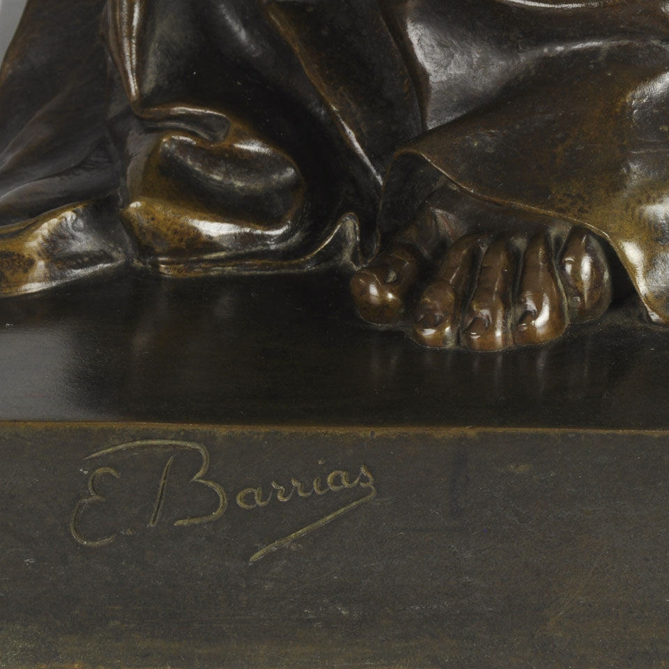 Louis Ernest Barrias - "Nature Unveiling Her Secrets To Science"  Hickmet Fine Arts