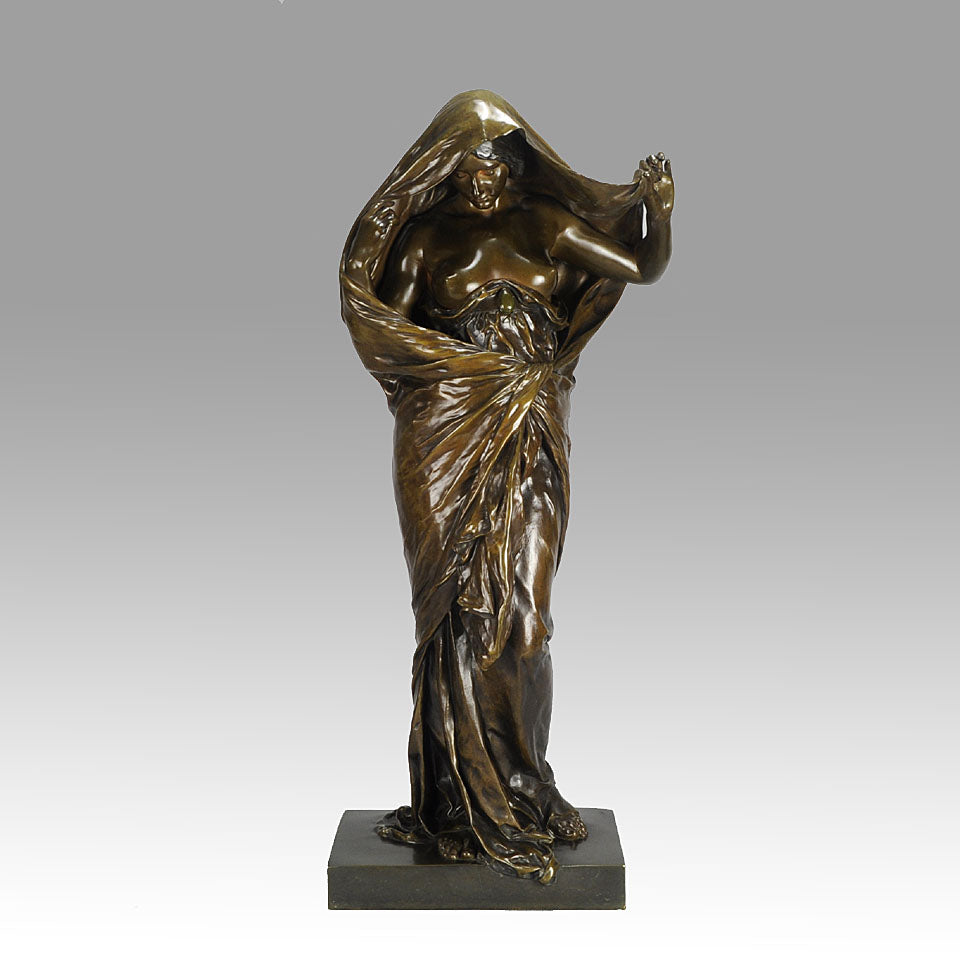 Louis Ernest Barrias - "Nature Unveiling Her Secrets To Science"  Hickmet Fine Arts