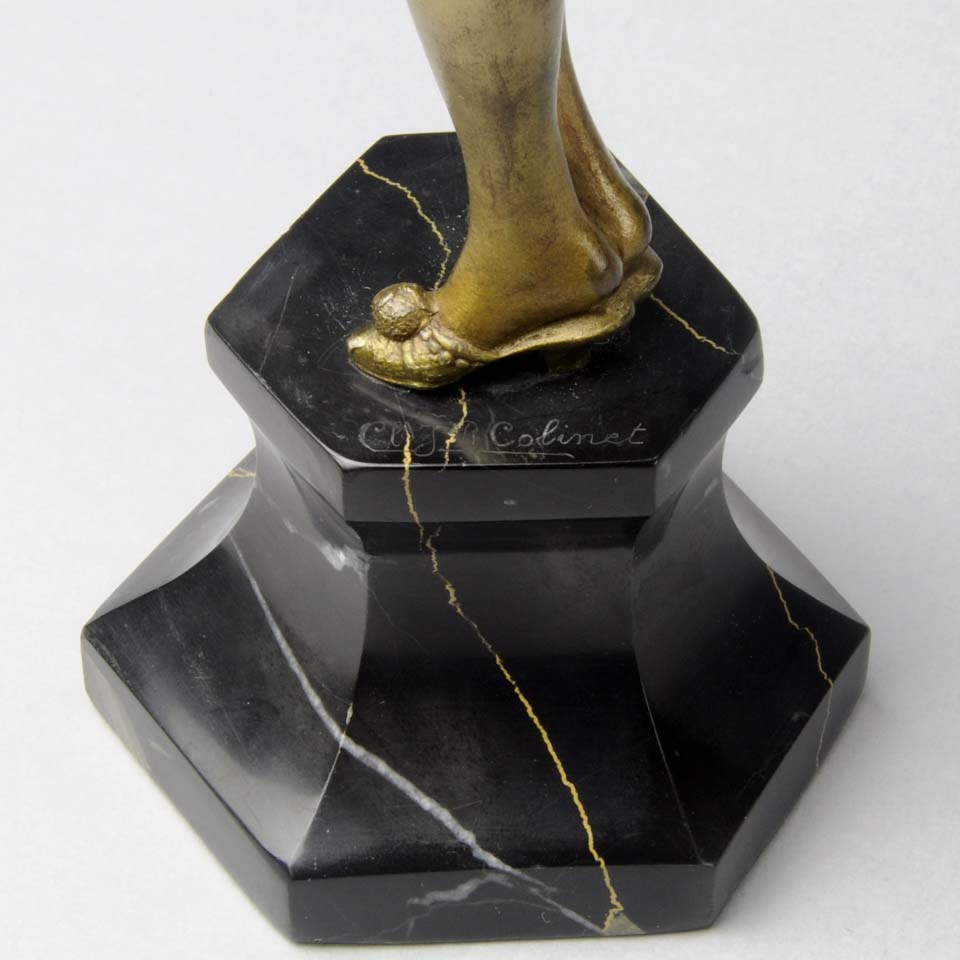 Claire Colinet Darling Art Deco Bronze