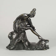 Bruno Zach Stockings Art Deco Bronze