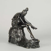 Bruno Zach Stockings Art Deco Bronze