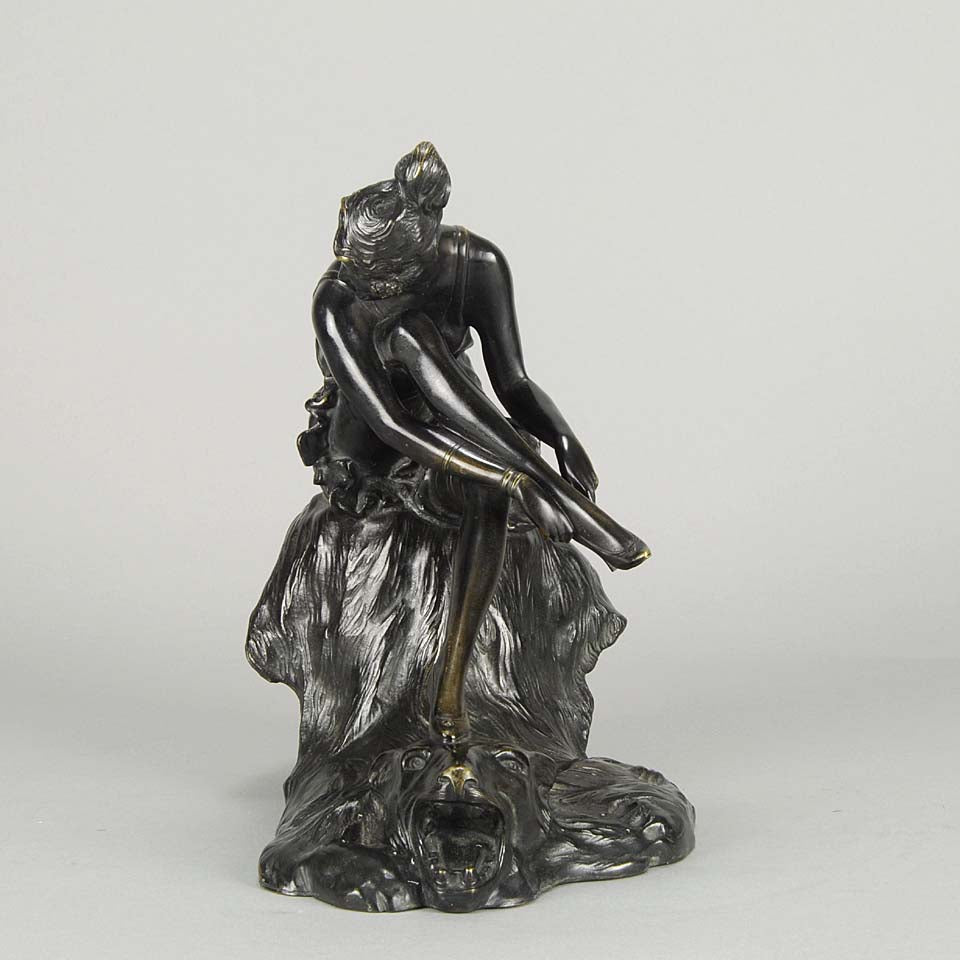 Bruno Zach Stockings Art Deco Bronze