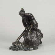 Bruno Zach Stockings Art Deco Bronze