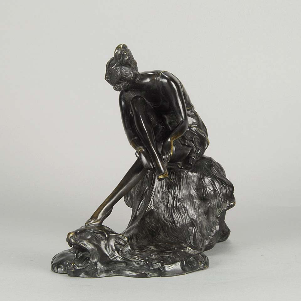 Bruno Zach Stockings Art Deco Bronze