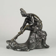 Bruno Zach Stockings Art Deco Bronze