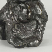 Bruno Zach Stockings Art Deco Bronze