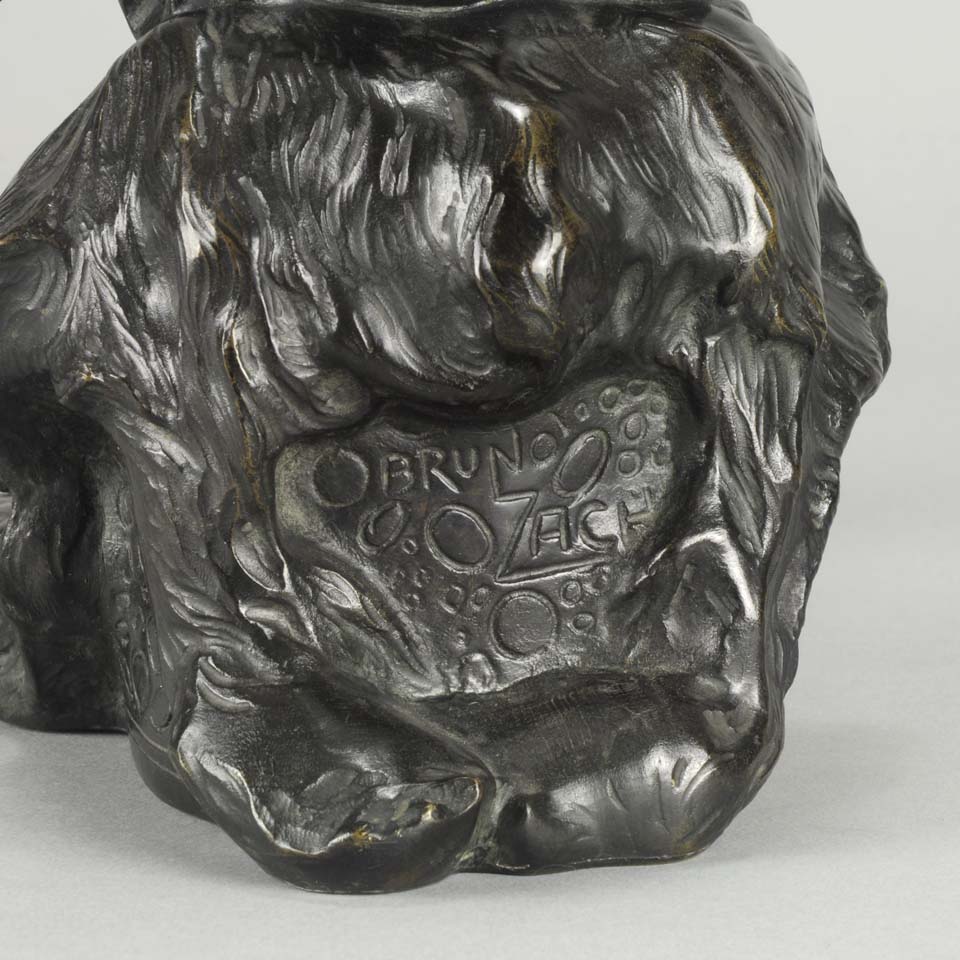 Bruno Zach Stockings Art Deco Bronze