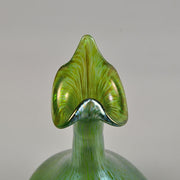 Loetz Glass - Goose Necked Vase by Johann Loetz - Hickmet Fine Arts