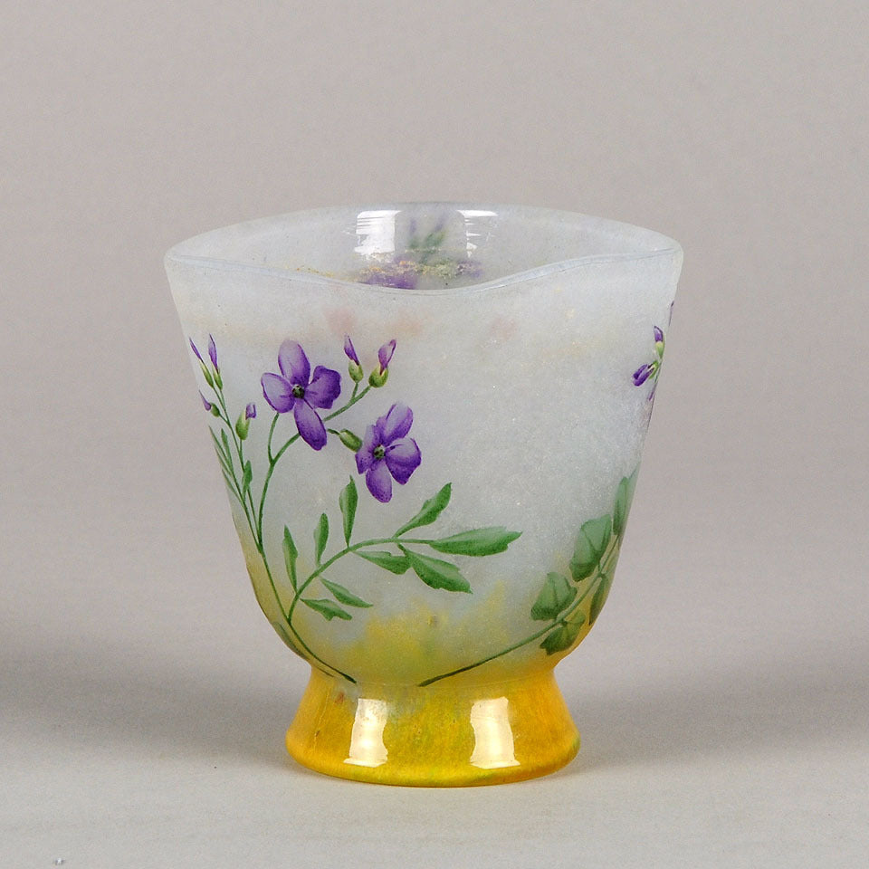 Aubretia Vase by Daum Freres