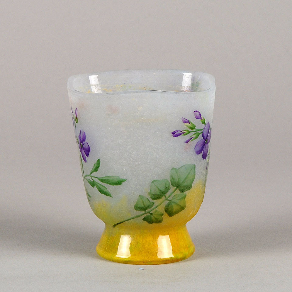 Aubretia Vase by Daum Freres