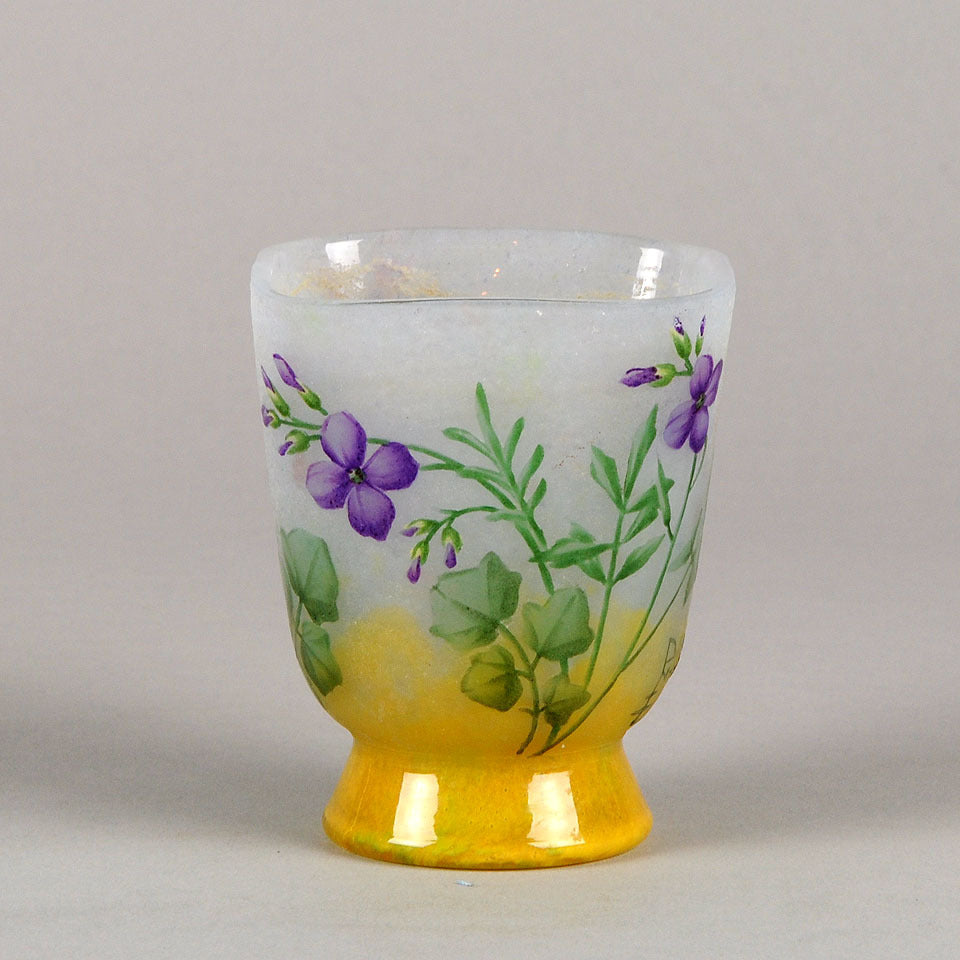 Aubretia Vase by Daum Freres