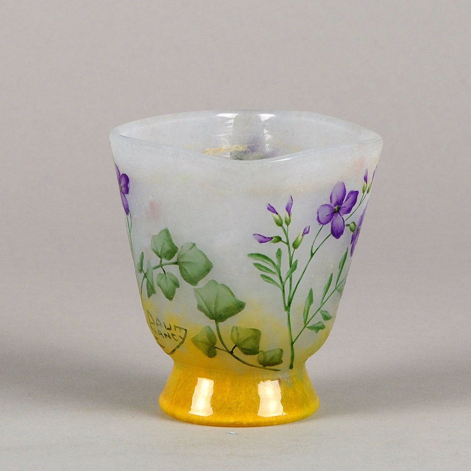 Aubretia Vase by Daum Freres