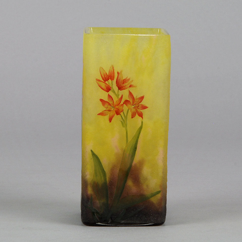 Monbretia Vase by Daum Freres