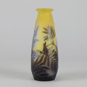 Emile Gallé, Floral Fern Vase
