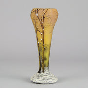 Paysage D’Hiver by Daum Freres