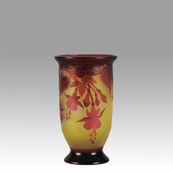 Red Fuschia Vase