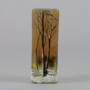Winter Cabinet Vase by Daum Freres