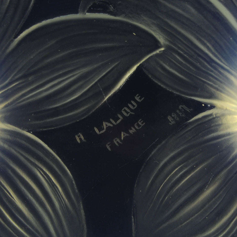 René Lalique Lys Bowl - Rene Lalique Glass - Hickmet Fine Arts