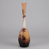 Tall Slender Vase by Gallé