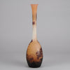 Tall Slender Vase by Gallé