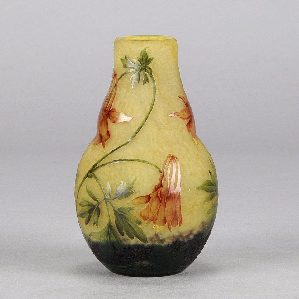 Columbine Vase by Daum Freres