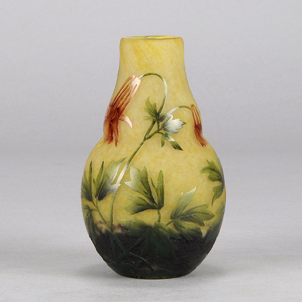 Columbine Vase by Daum Freres