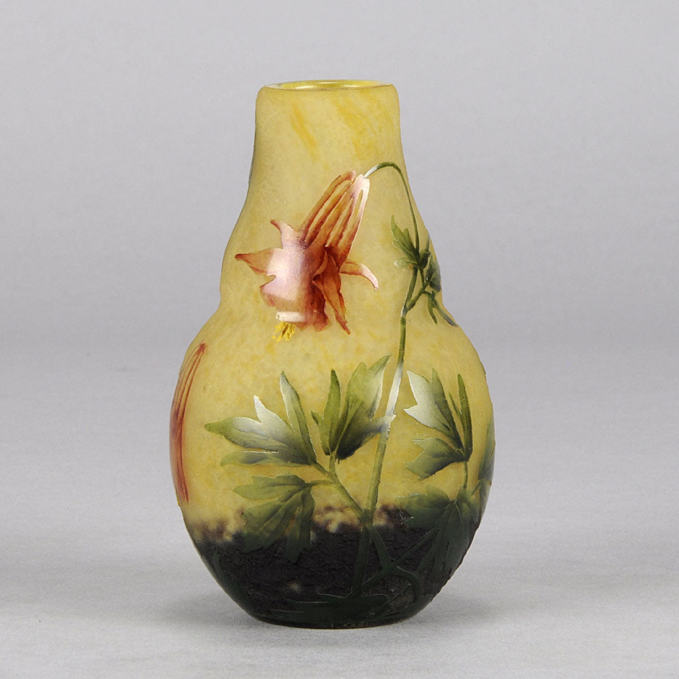 Columbine Vase by Daum Freres