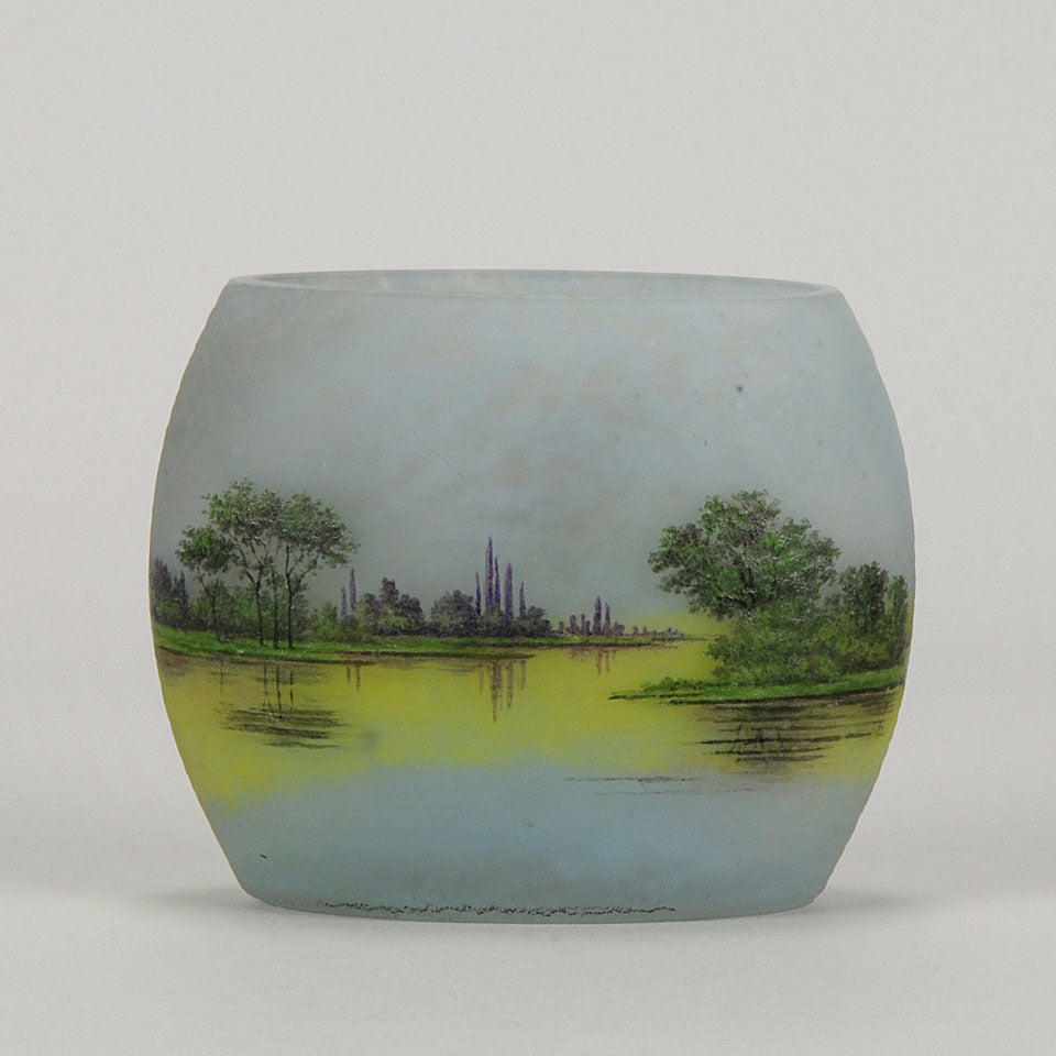 Lac Paysage by Daum Freres