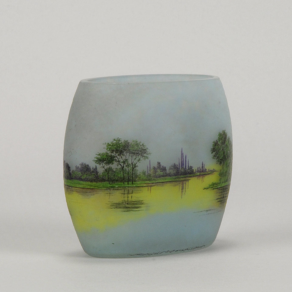 Lac Paysage by Daum Freres