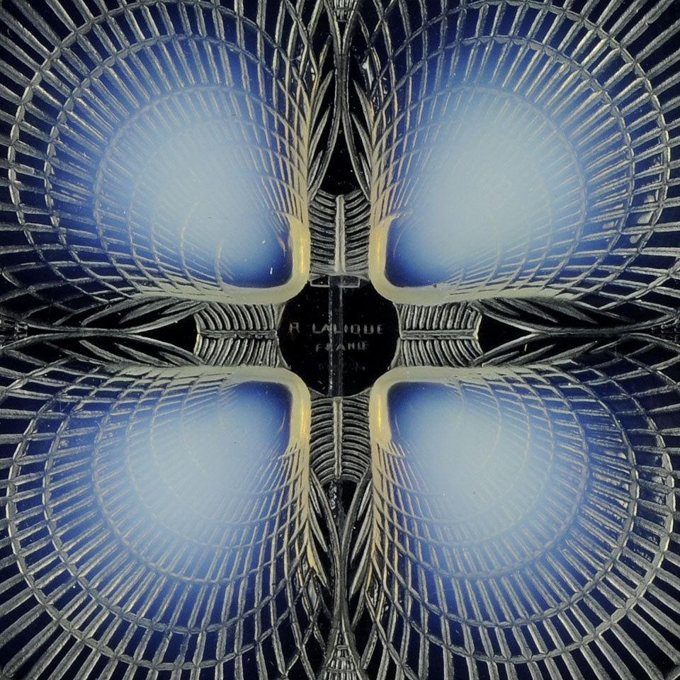 Lalique Glass Plate - Coquilles Nº 1 - Art Deco Glass - Hickmet