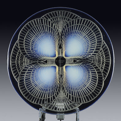 Lalique Plate - Coquilles Nº 1 - Art Deco Glass - Lalique for sale - Lalique Glass for sale - Rene Lalique Glass - Hickmet Fine Arts