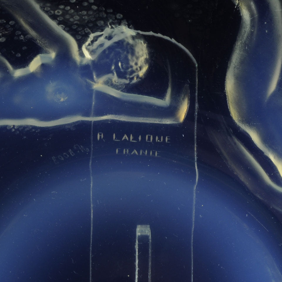 Art Deco Glass - Lalique Plate - Ondines - Lalique for sale - Lalique Glass for sale - Rene Lalique Glass - Hickmet Fine Arts