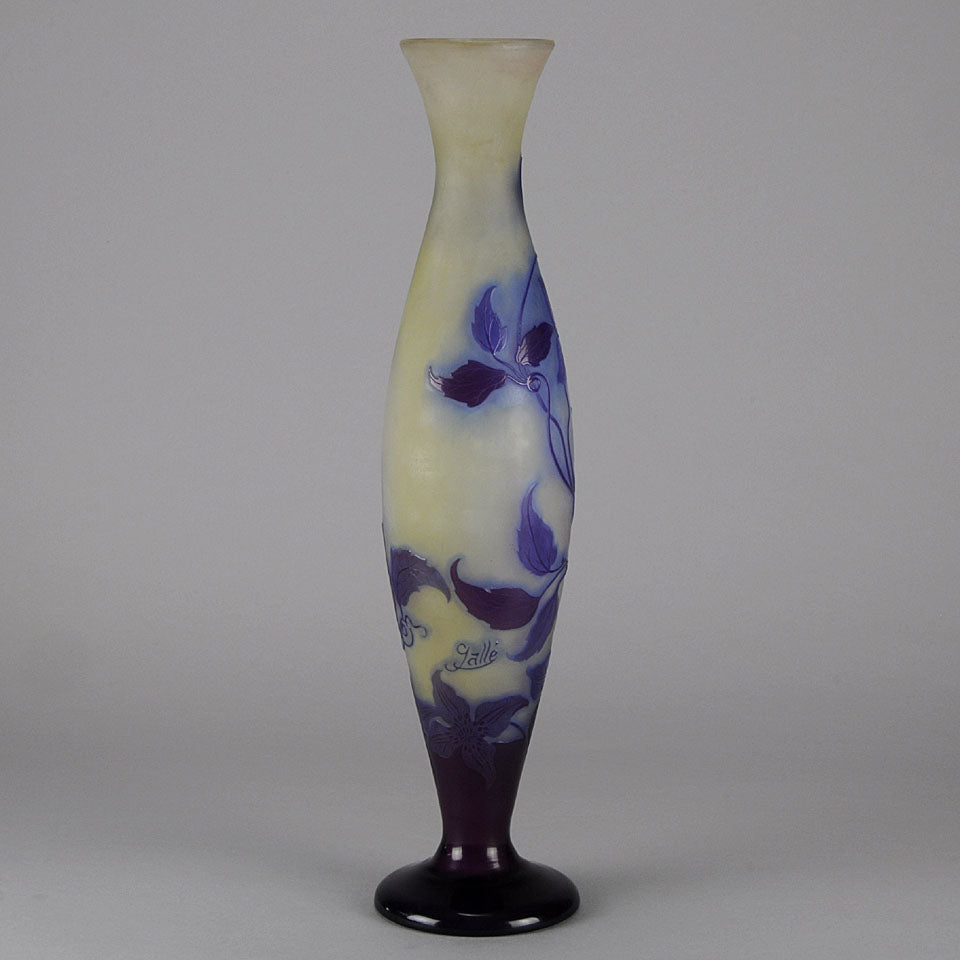 Emile Gallé, Clematis Vase