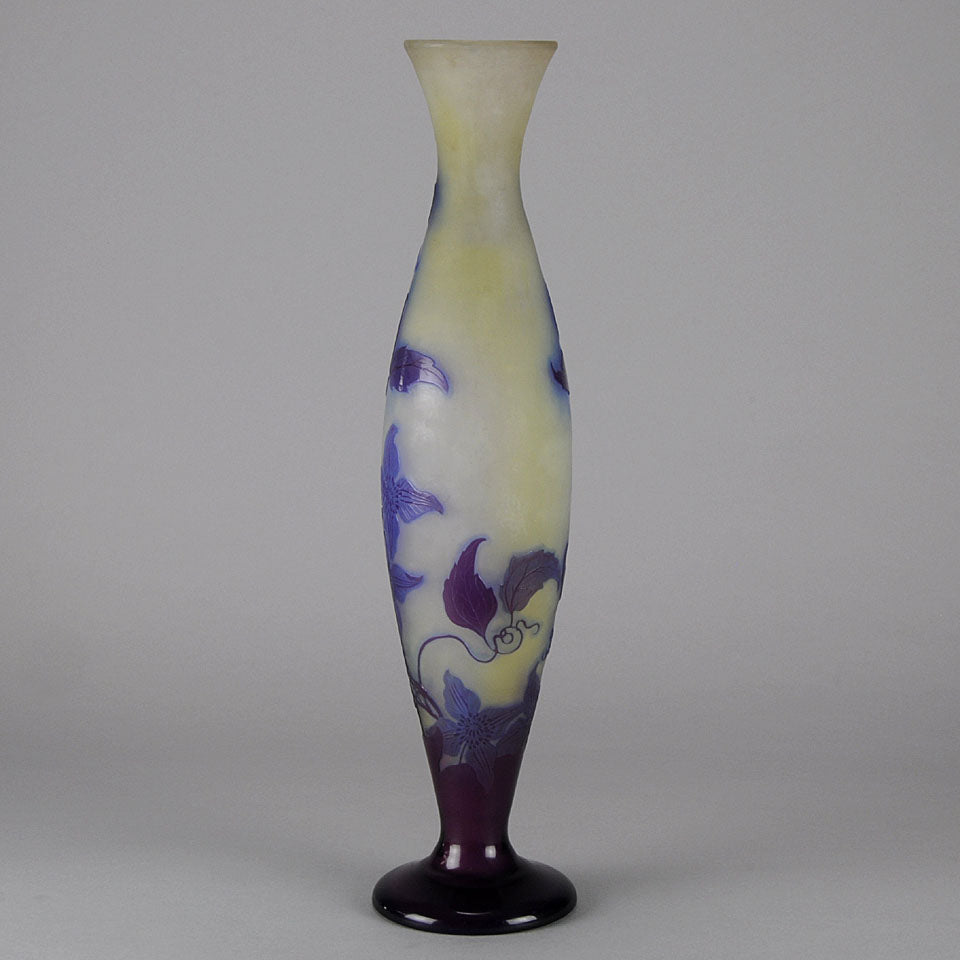 Emile Gallé, Clematis Vase