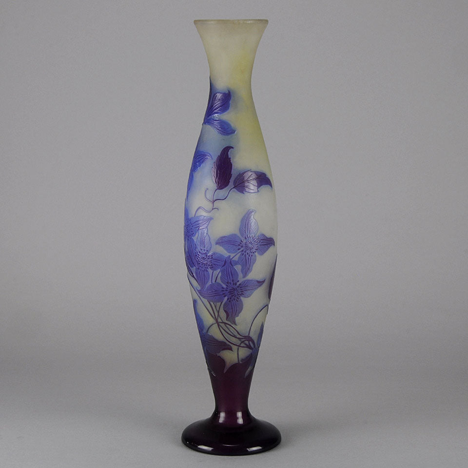 Emile Gallé, Clematis Vase