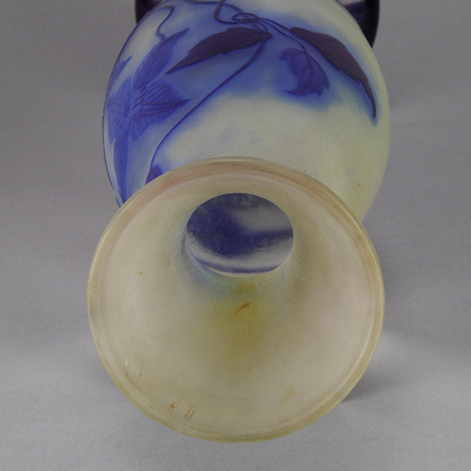 Emile Gallé, Clematis Vase
