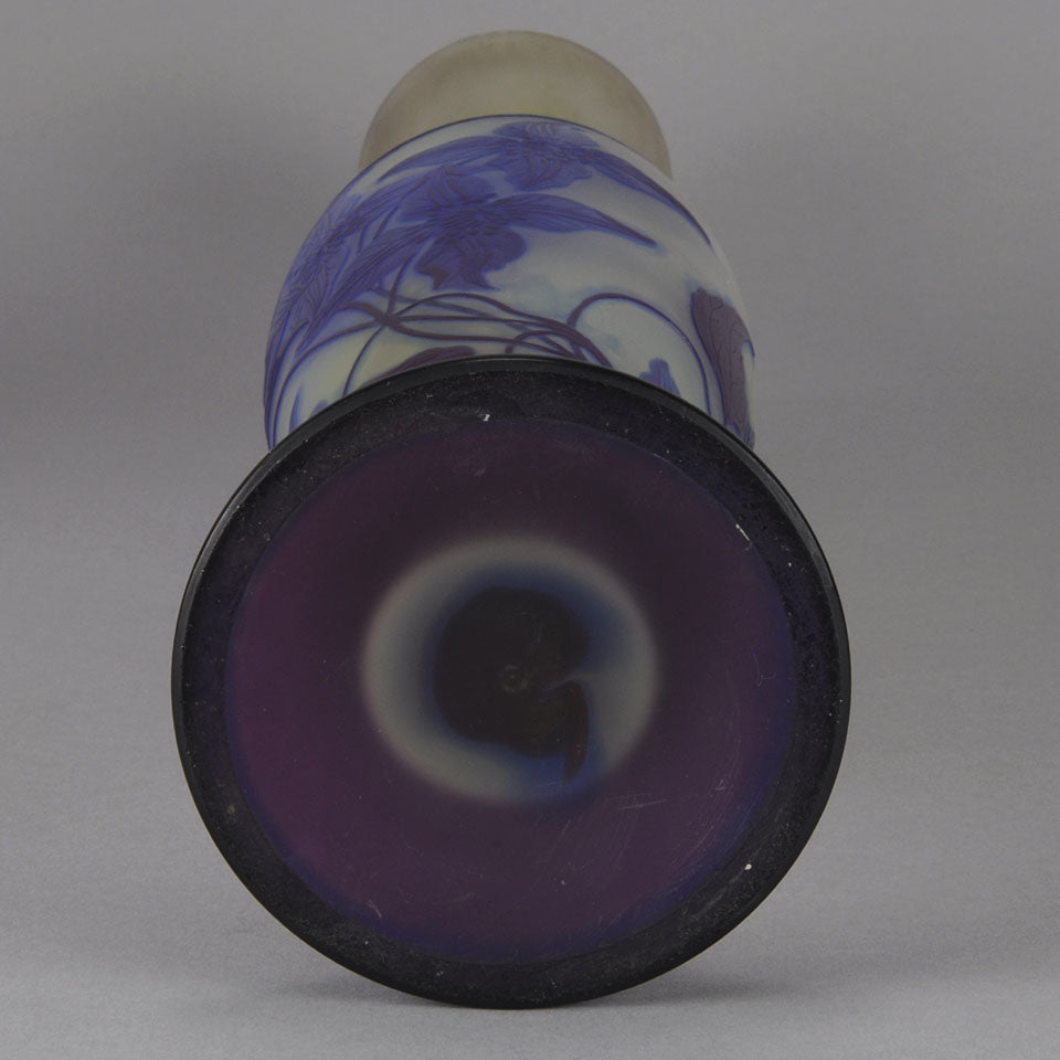 Emile Gallé, Clematis Vase