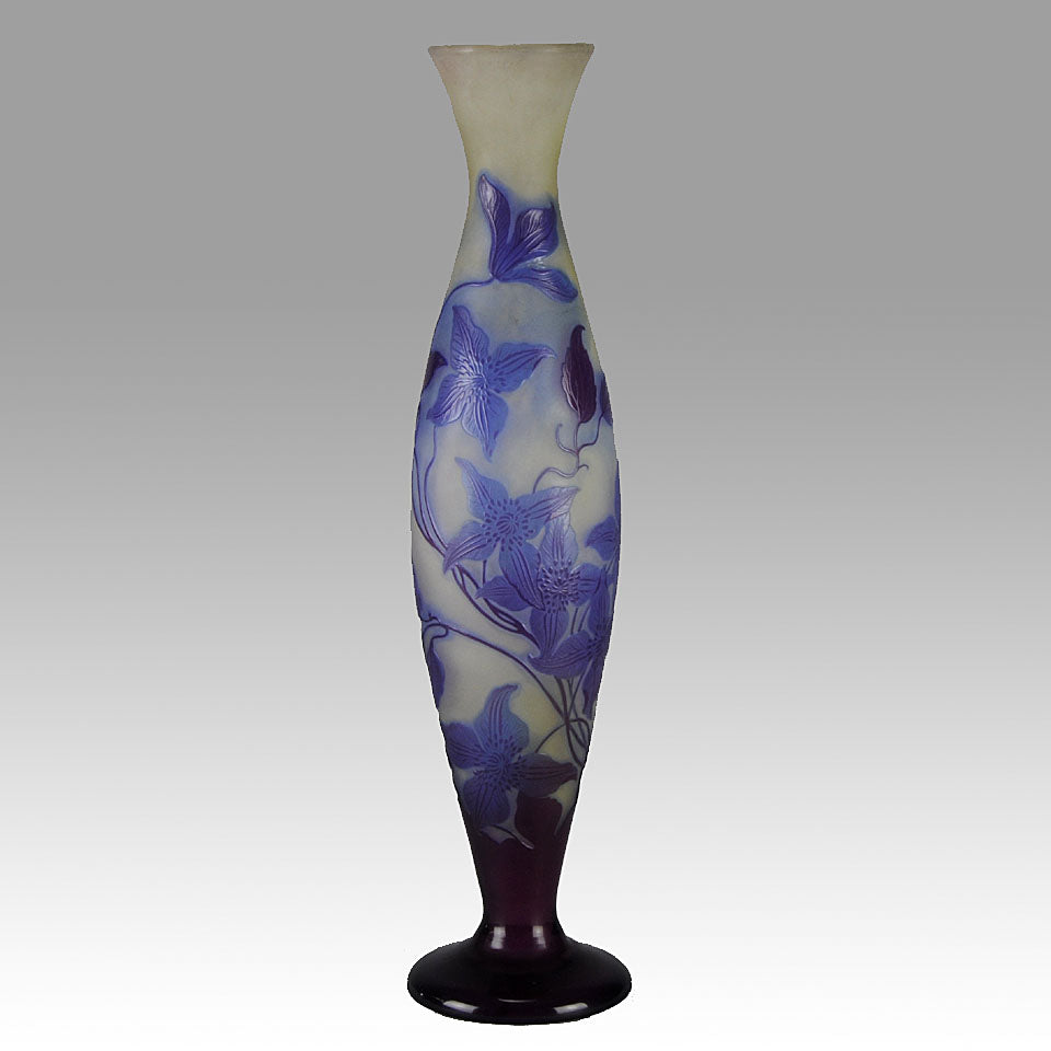 Emile Gallé, Clematis Vase