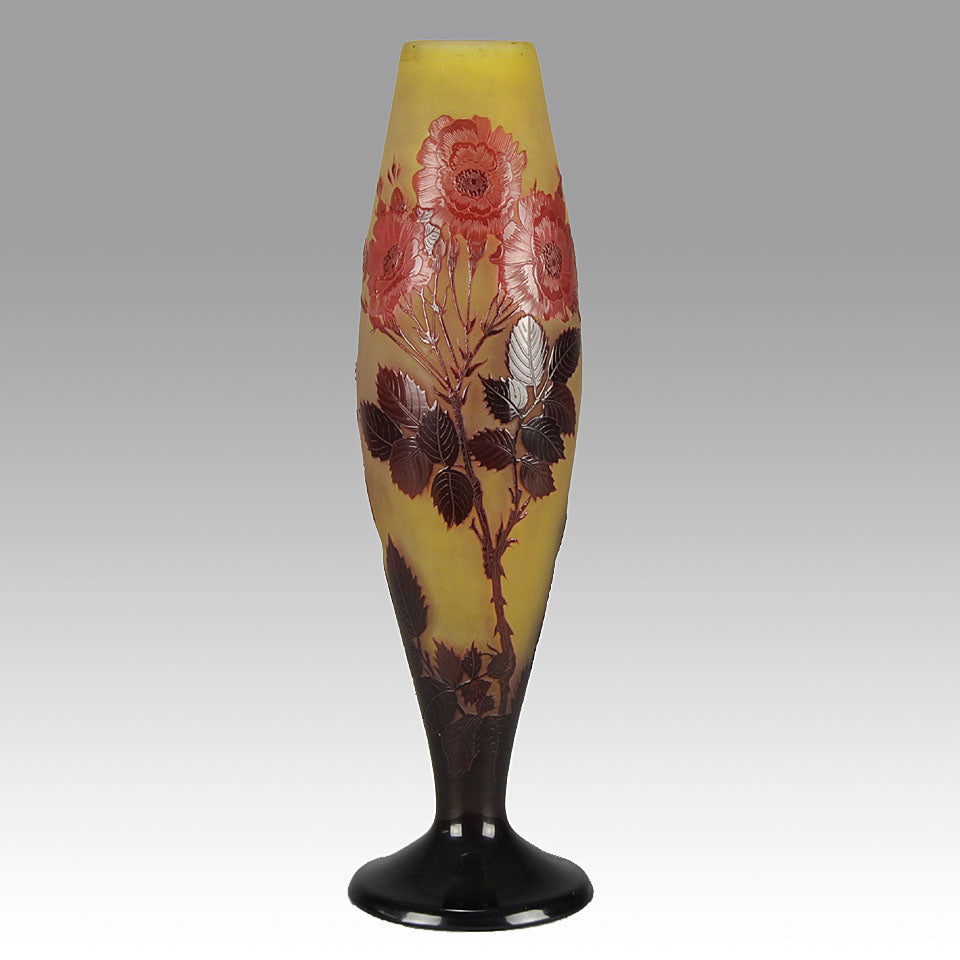 Emile Gallé, Rose Vase