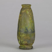 Summer Landscape Vase by Daum Freres