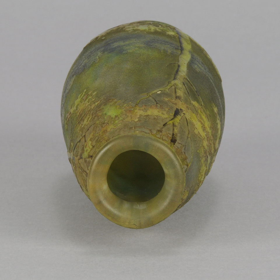 Summer Landscape Vase by Daum Freres