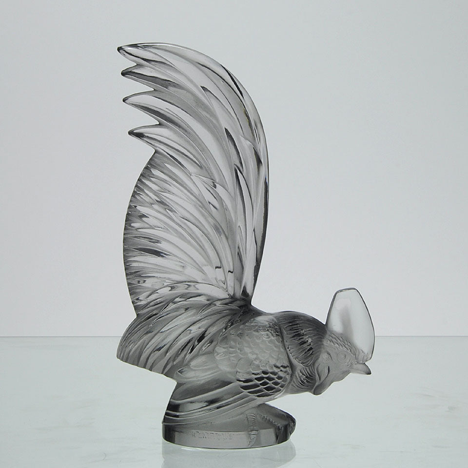 Car Mascot René Lalique "Coq Nain" - Hickmet Fine Arts
