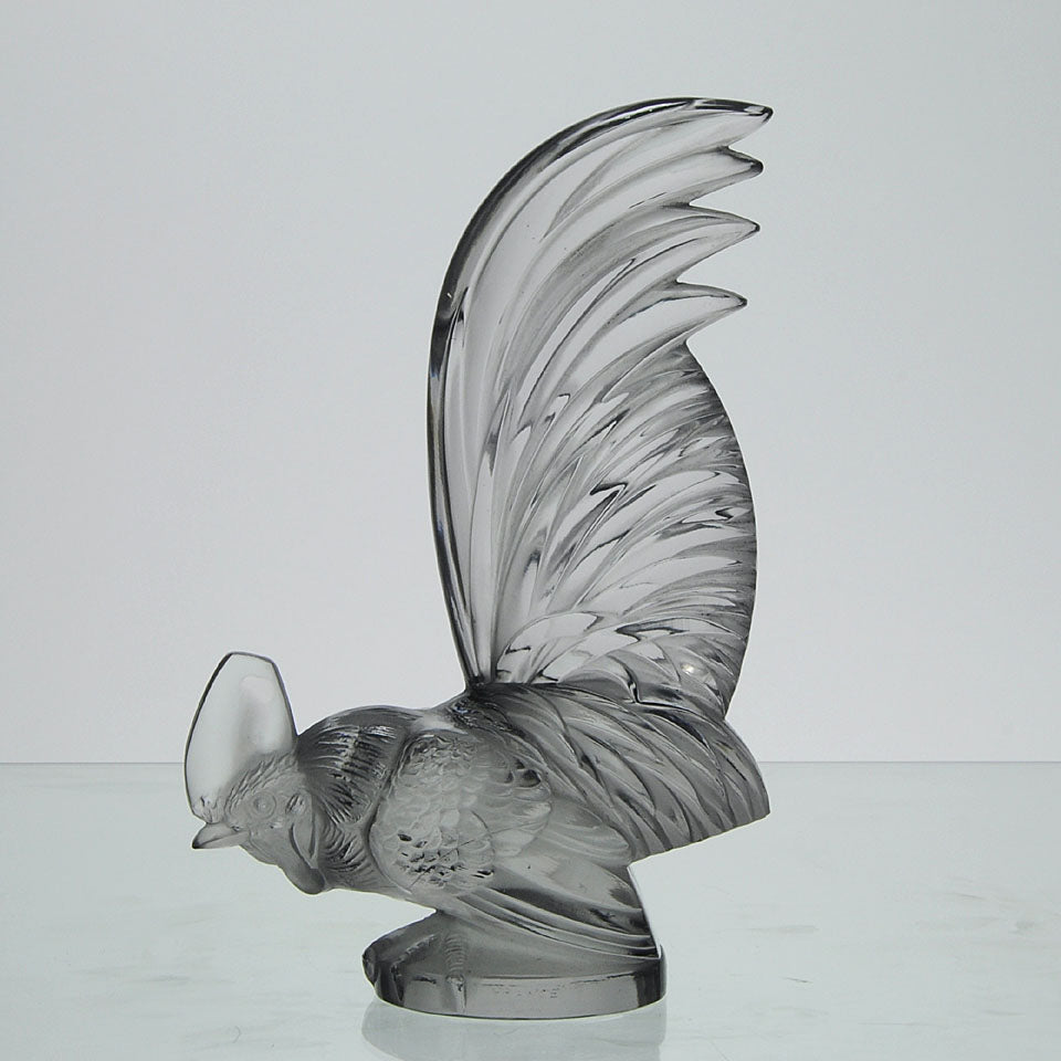 Car Mascot René Lalique "Coq Nain" - Hickmet Fine Arts