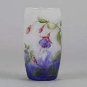 Fuschia Cameo Vase by Daum Freres